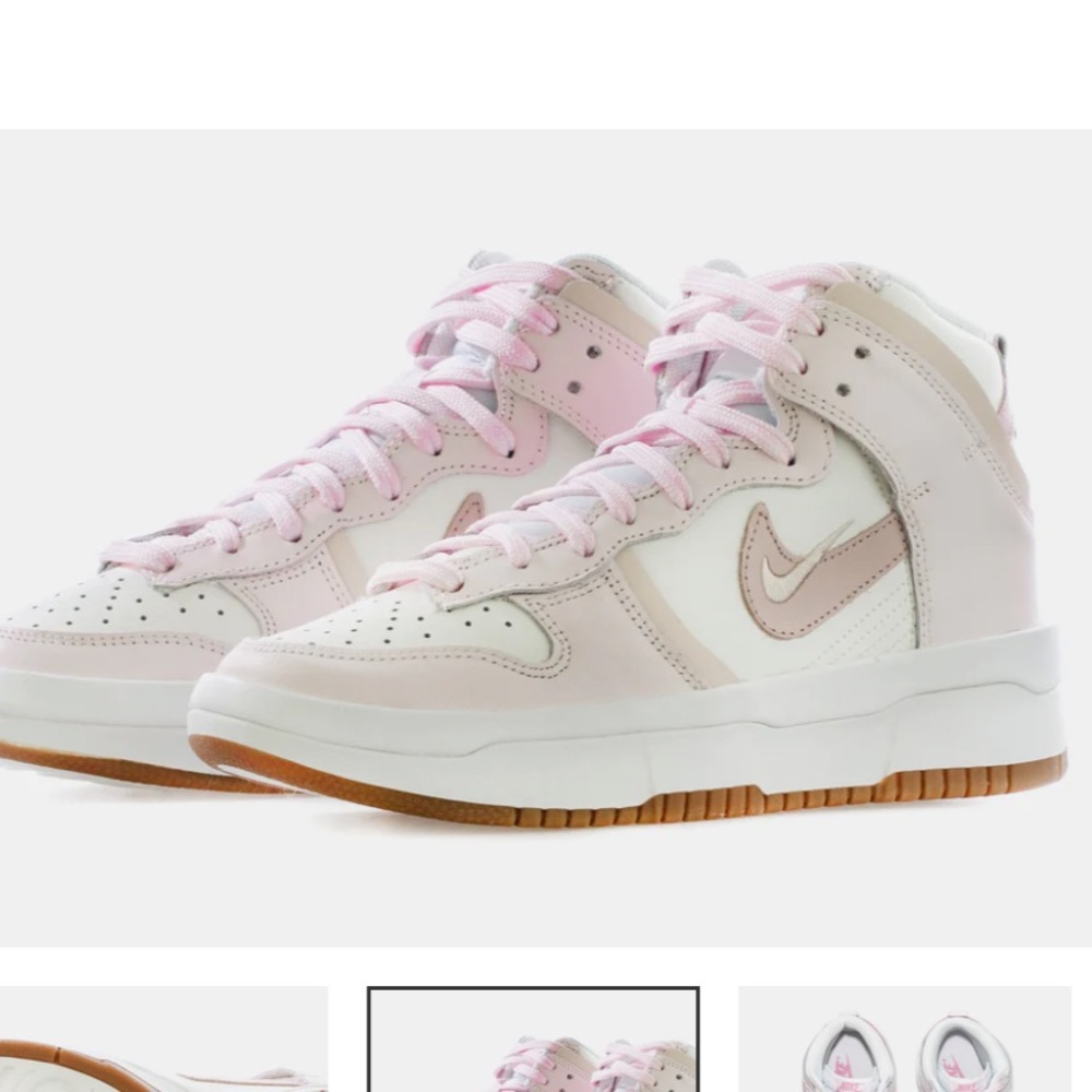 : Nike Dunk High Up Sail Light Soft Pink